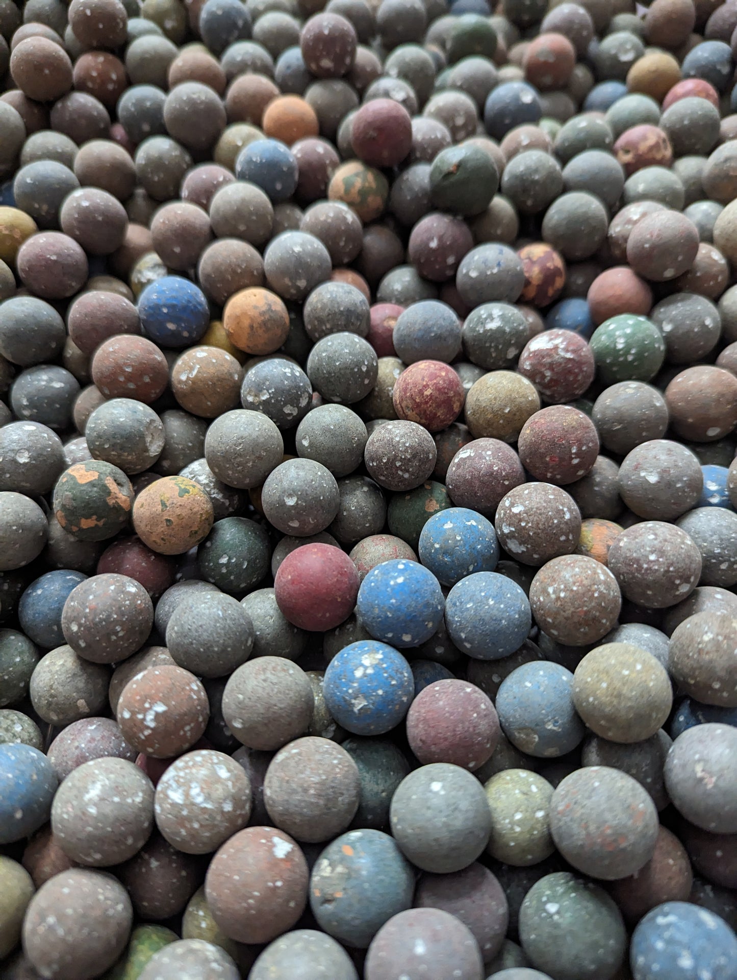 Clay marbles